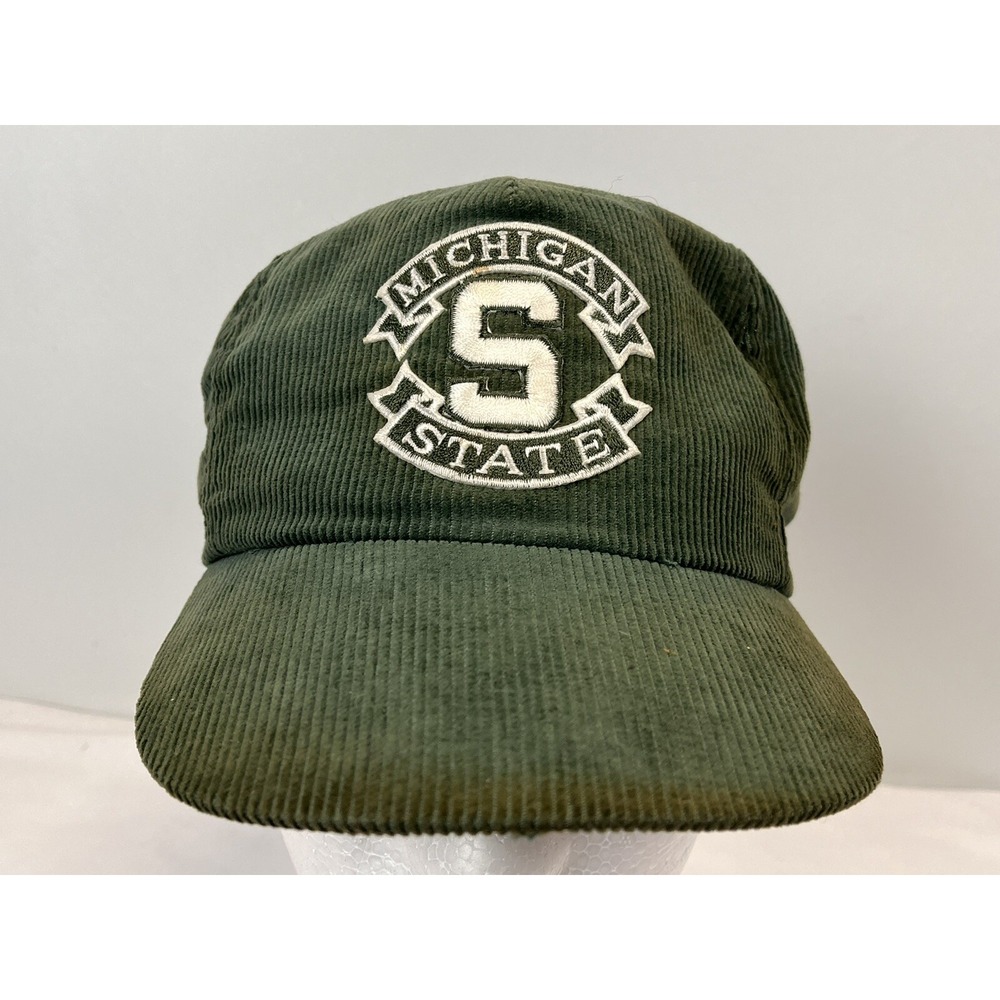 Vintage University Square University of Michigan Corduroy SnapBack Hat USA